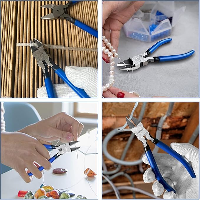 KAIHAOWIN 4-Piece Pliers Set, Small Hand Tools - Image 8