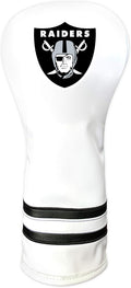 Team Golf NFL Pittsburgh Steelers White Vintage Fairway Head Cover White Vintage Fairway Golf Club Headcover, Form Fitting Design, Retro Design