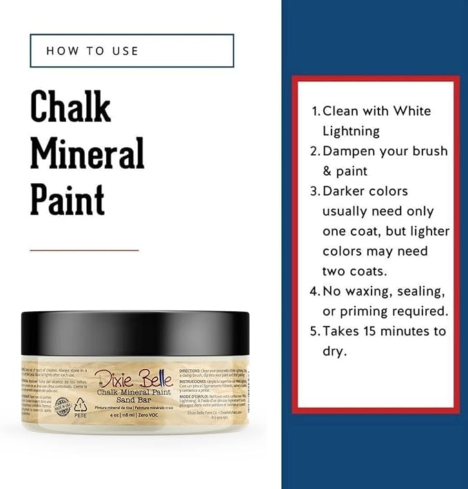 Dixie Belle Paint Company Chalk Finish Furniture Paint - Image 2