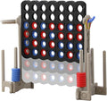 UNICOO® Jumbo 4 in a Row Game | Adjustable Height 4-to-Score Giant Yard Game Set by UNICOO