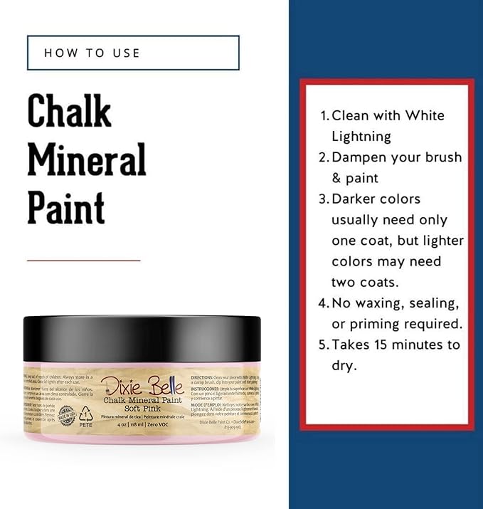 Dixie Belle Paint Company Chalk Finish Furniture Paint - Image 3