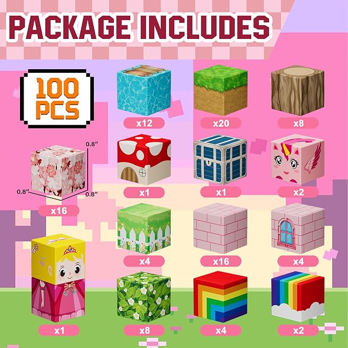 100PCS Magnetic Blocks - Image 2
