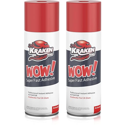 KRAKEN BOND Wow! Spray Adhesive Activator by KRAKENBOND