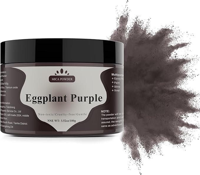 Mica Powder - 100g Mica Powder for Epoxy Resin - Metallic Color Pigment for by Yipoyilo