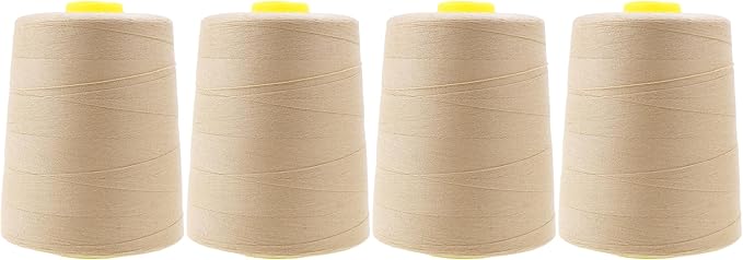 Mandala Crafts 4 Pack of Serger Threads Cones Spools by MandalaCrafts