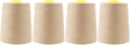 Mandala Crafts 4 Pack of Serger Threads Cones Spools by MandalaCrafts