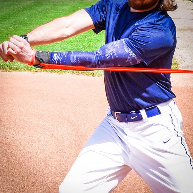 Arm Pro Bands Baseball Softball Resistance Training Bands - Arm Strength, Pitching and Conditioning Equipment, Available in 3 Levels (Youth, Advanced, Elite), Anchor Strap, Door Mount