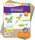 ARTshapes 840 pc Creative Paper Shapes Pack by FreshCutCrafts