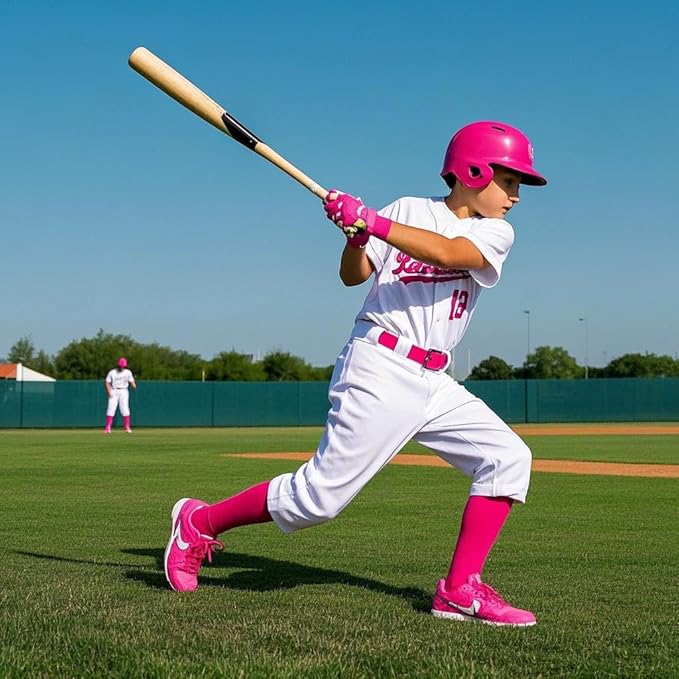 Baseball Socks and Belt Combo for Youth Adult Softball Sock Belt for Boys and Girls