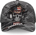 Baseball Cap for Men Women, Skull Cap for Men, Skeleton Gothic Horror Adjustable Strap Sports Soft Caps Outdoor