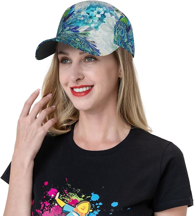 Westie Dogs Beach Summer Tropical Baseball Cap Men Women Classic Adjustable for Running Workout and Outdoor All Season Hat