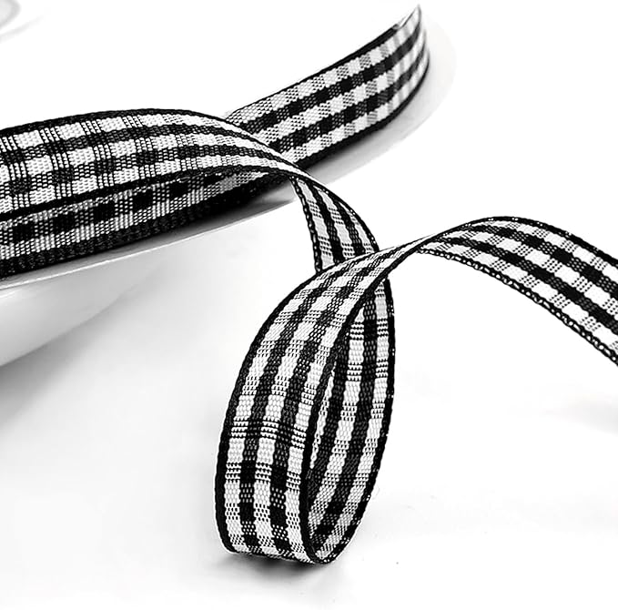 Classic Gingham Checkered Ribbon, DIY Projects, Hair Bows, Scrapbooking & Party by Unknown