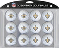 Team Golf NFL Dozen Regulation Size Golf Balls, 12 Pack, Full Color Durable Team Imprint