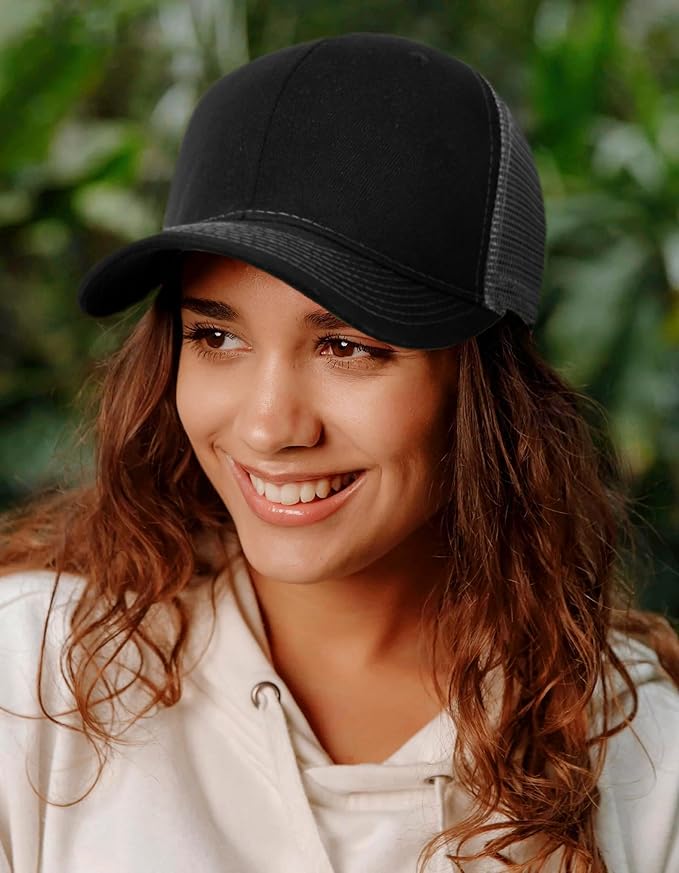 Edoneery Men Women Baseball Cap-Low Profile Adjustable Washed Cotton Golf Dad Hat