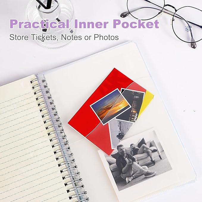 SIIXU Colorful Spiral Notebook​​ - Image 4
