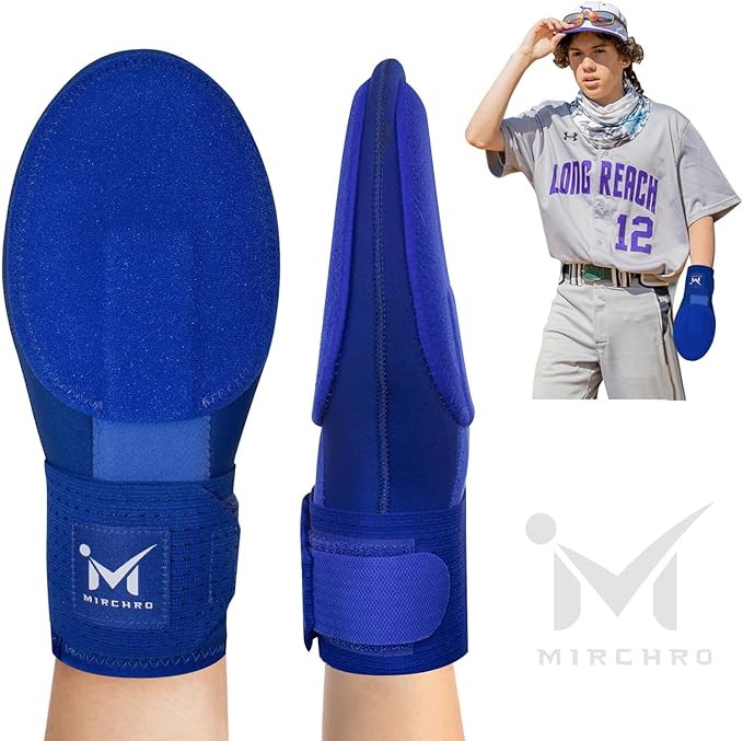 Baseball Sliding Mitt, Youth Ages 6-12 & Teens Adults 12+, Sliding Glove Hand Guard for Baserunning, Hard Shell Ambidextrous Left/Right, Baseball/Softball Compatible, Drip Style
