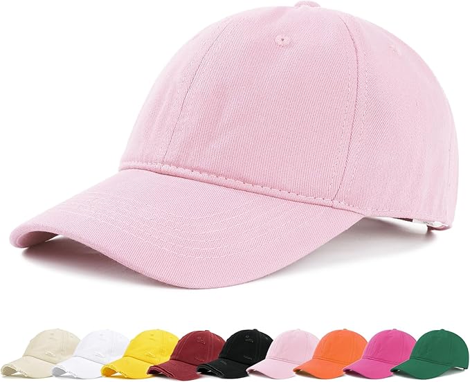 Komorebi Baseball Cap Women Men Vintage Washed Distressed Hats Adjusted Cotton Dad Hat Adjustable Trucker Headwear