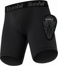 Runhit Boys Cup Underwear for Baseball Football, Youth Compression Shorts with Soft Protective Athletic Cup Boxer Brief