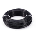 Fashewelry 180 Feet 12 Gauge Aluminum Wire Black Bendable Metal Craft Wire by FASHEWELRY