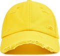 Komorebi Baseball Cap Women Men Vintage Washed Distressed Hats Adjusted Cotton Dad Hat Adjustable Trucker Headwear
