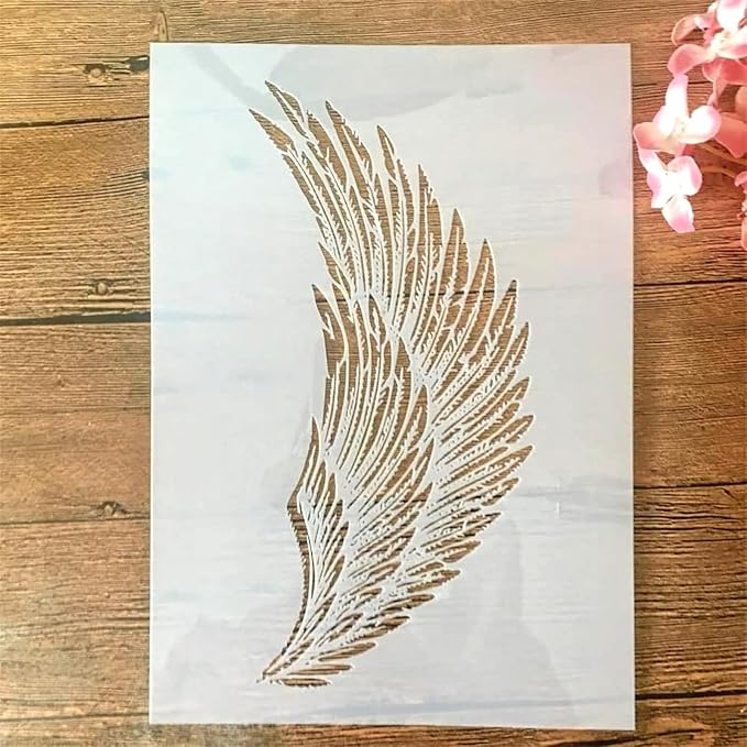 TIAMECH A4 Reusable Wing Stencil by TIAMECH