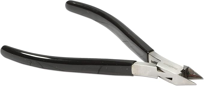The Beadsmith Side Cutter – Extra Fine Tips – 4.5 inches – PVC Grip Handle - Image 3