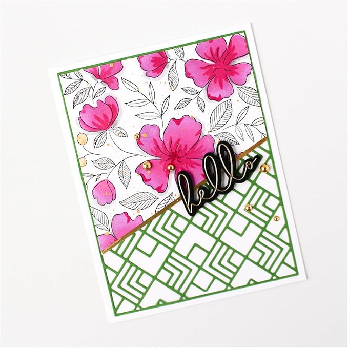 Cutting Dies Metal Stencils Scrapbooking Tools Flowers Lace Frame DIY Embossing - Image 4