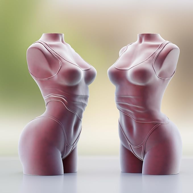 Cylinder Wave Candle Resin Mold - Image 3
