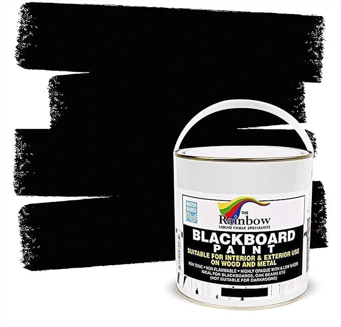 Chalkboard Blackboard Paint by RainbowChalkMarkers