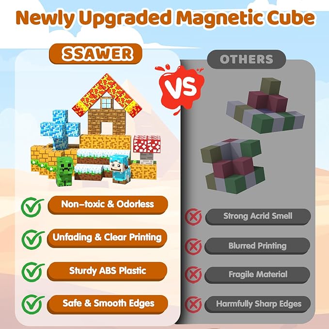 Magnetic Blocks, Stacking Magnets - Image 4