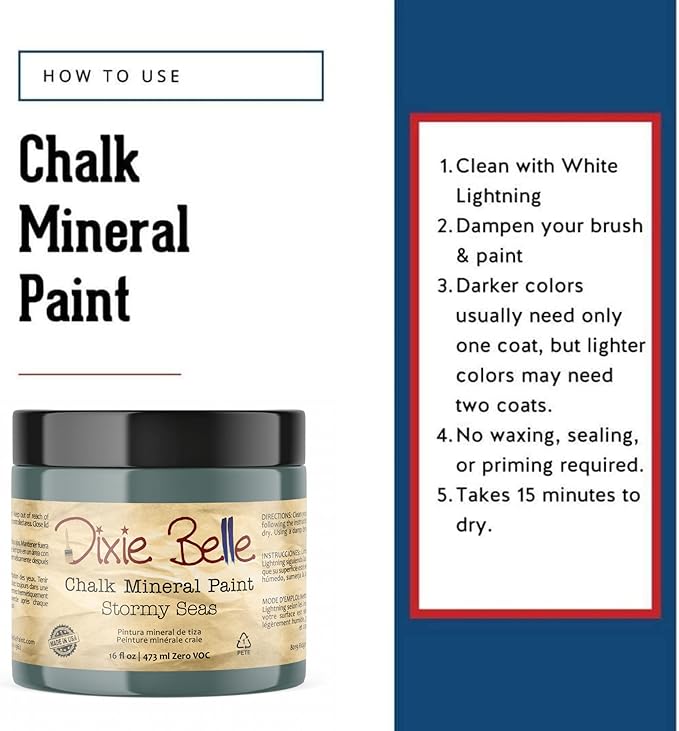 Dixie Belle Paint Company Chalk Finish Furniture Paint - Image 3