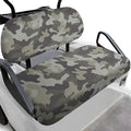 Bulopur Green Camouflage Club Car Seat Covereat Cover Breathable Portable Golf Cart Seat Covers Ezgo Txt RXV/Club Car DS Precedent 2 Person Seats Golf Carts