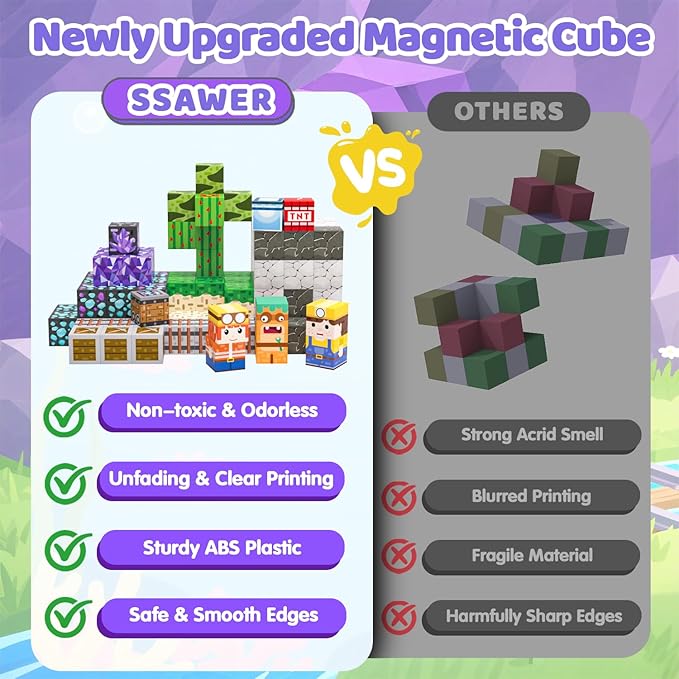Magnetic Blocks, Stacking Magnets - Image 5
