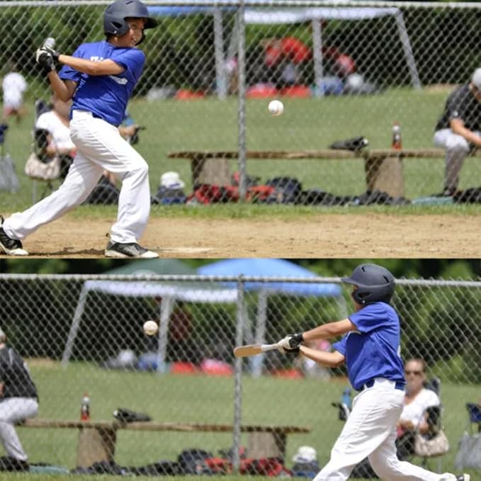 LOOEEL Baseball and Softball Batting Training Rope,Baseball Softball Hitting Trainer,Batting Swing Trainer for Baseball & Softball.Practice Baseball Swing Skills,and Hitting Performance
