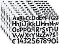 TaoBary 544 Pcs 2 Inch 16 Sheets Large Letter Stickers, Upper and Lower Case by TaoBary