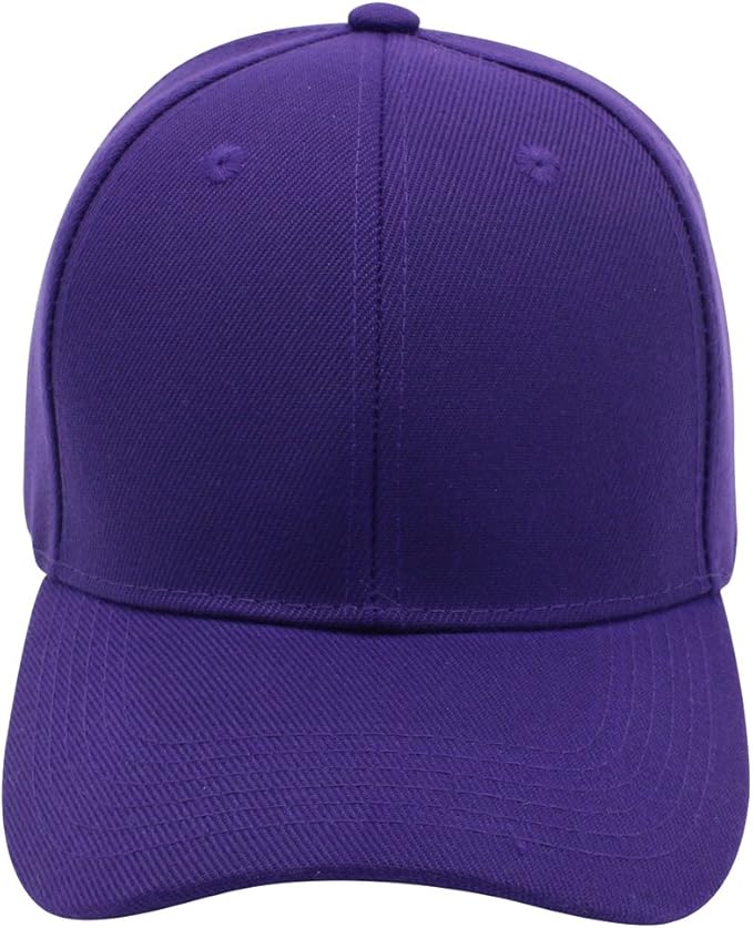 Top Level Baseball Cap Men Women - Classic Adjustable Plain Hat