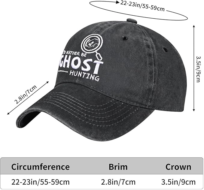 Embroidered Baseball Cap for Women Men Vintage Adjustable Washed Distressed Denim Baseball Hat