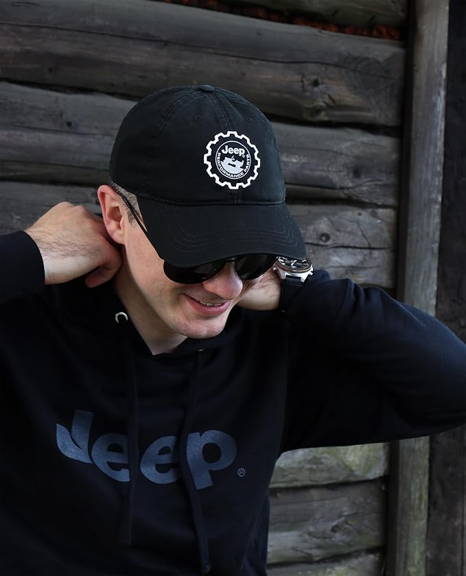 Jeep Performance Parts Baseball Cap | Woven Patch Hat | Adjustable | Officially Licensed