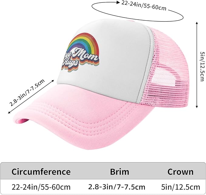 Adult Mesh Baseball Cap Adjustable Trucker Hat Breathable Snapback Caps Unisex Sun Hats Dad Hat for Golf Sports