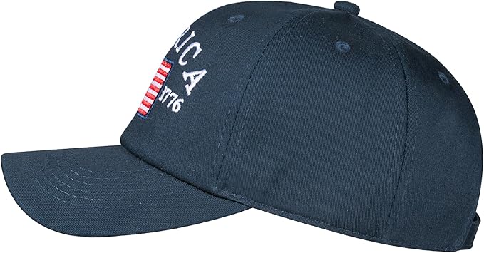 IIN American Flag Baseball Cap for Men Women Low Profile USA Army Tactical Operator Military Plain Dad Hat