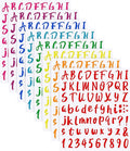 Outus 576 Pieces 8 Sheets Letters Stickers Self Adhesive Vinyl Letter Alphabet by Outus