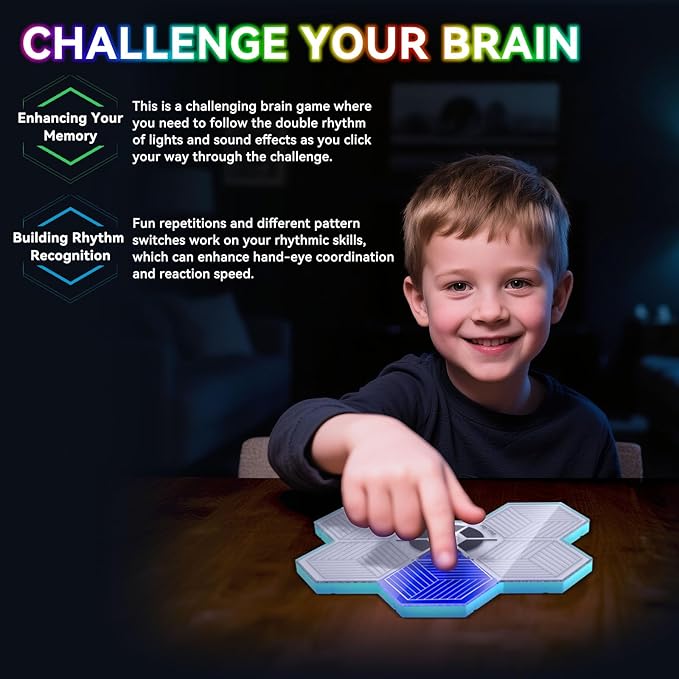 Light Up Memory Game Handheld Electronic Toys - Image 7