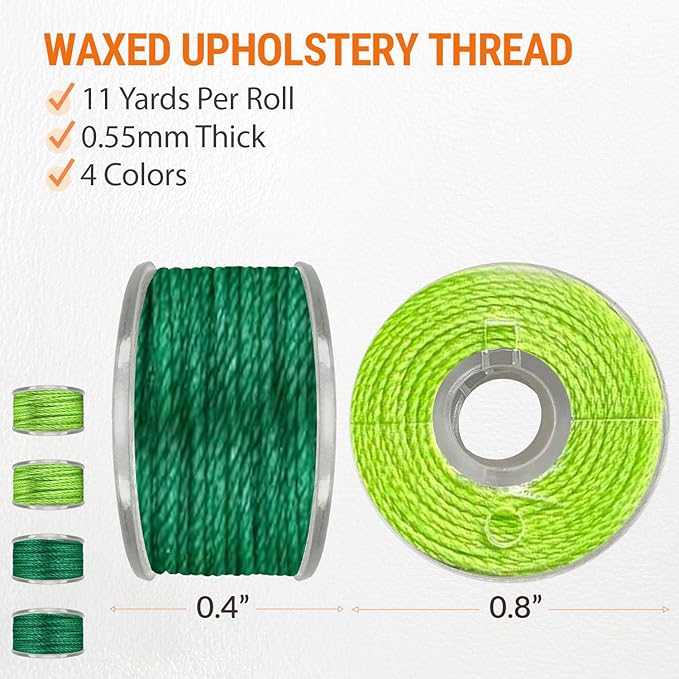 VONEEDL Heavy Duty Sewing Needles & Waxed Thread - Image 3