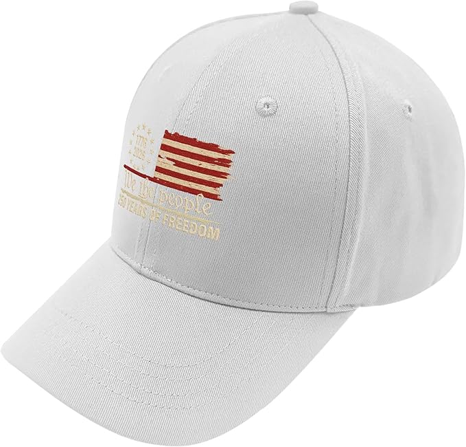 U.S. 250th Anniversary 250 Years Freedoms 1776-2026 Baseball Hats Funny