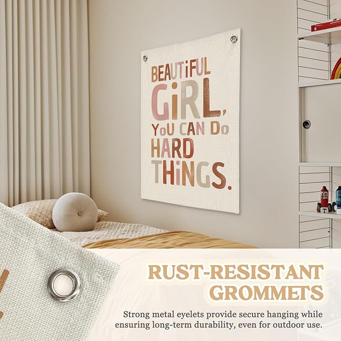 Girl Room Decor, Positive Affirmations Wall Decor, School Girl Style Classroom - Image 6