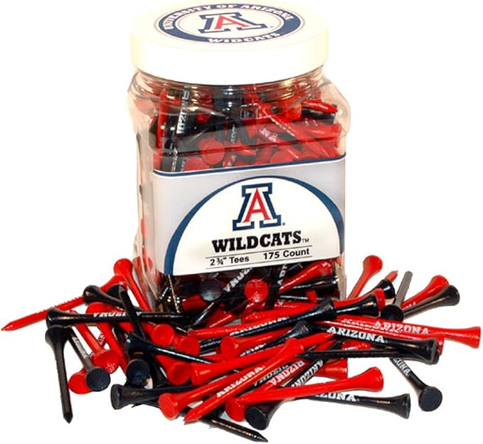 Team Golf NCAA unisex-adult Jar of 175 Golf Tees