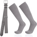 Baseball Socks and Belt Combo for Youth Adult - Softball Socks and Belt for Boys and Girls