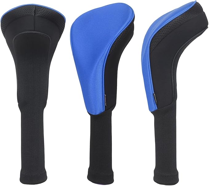 Craftsman Golf 3pcs/Set Meshy Neoprene Golf Club Headcover for Driver Fairway Hybrids Rescue