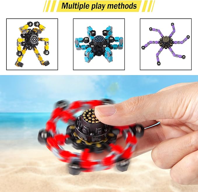 Fidget Spinners for Kids and Adults Stress Relief Sensory Fidget Toys for Boys - Image 6