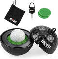 Upgrade Portable Golf Ball Cleaner More Lightweight, Home Golf Ball Washer for Bag, with Replaceable Sponges, Clip-On Design, Premium Golf Accessories Gift